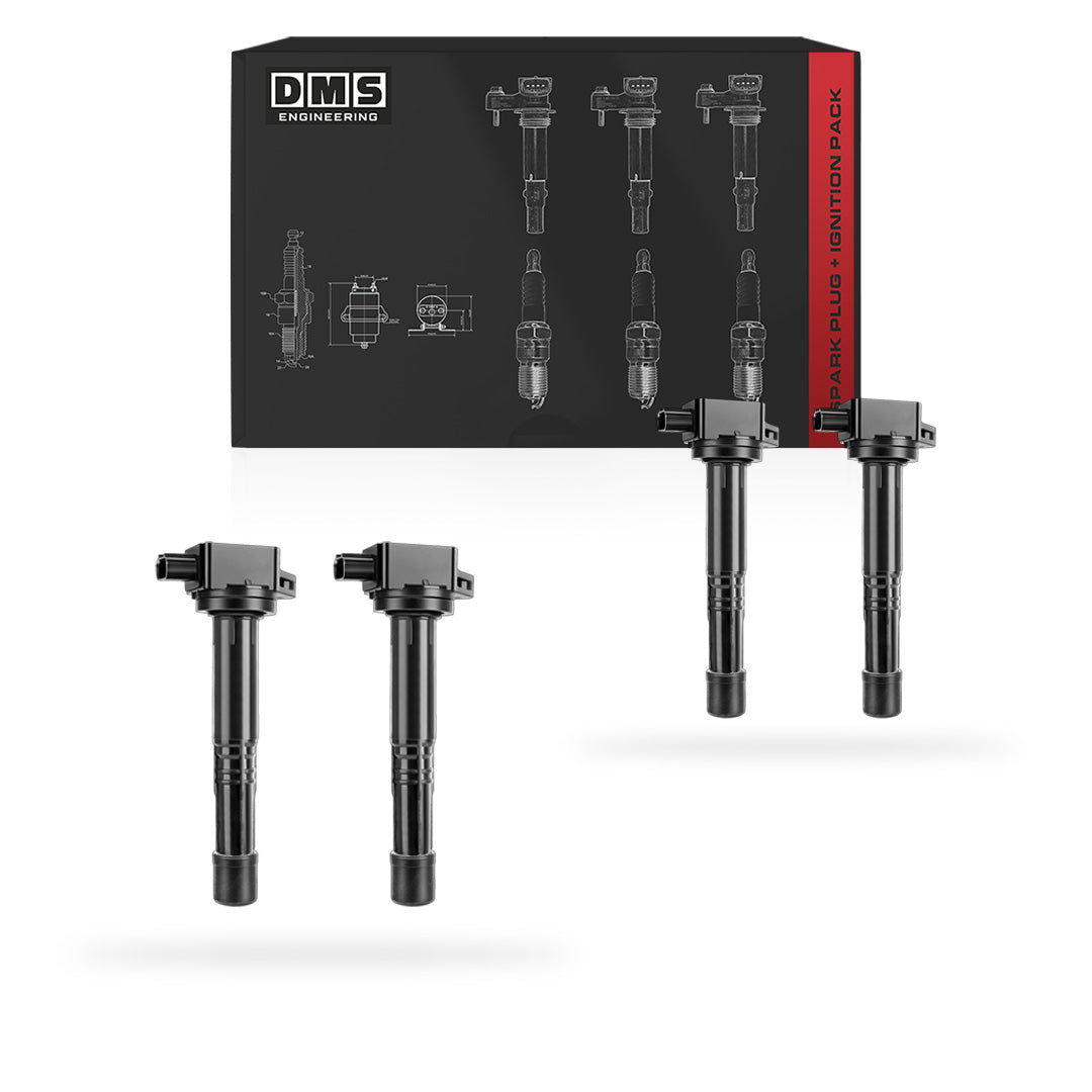 Honda Accord Euro CU (2008 - 2015) 2.4L Ignition Coils and Spark Plugs Complete Set