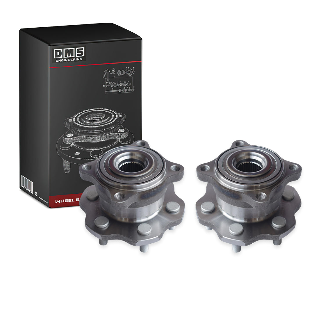 Nissan Navara D40 (2005 - 2012) Rear Wheel Bearing Hubs LH + RH