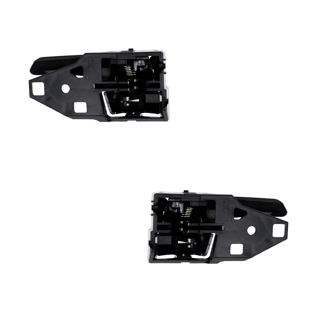 Toyota Hilux N80 (2017 - 2025) Black Front-Rear Inner Door Handle Covers LH + RH