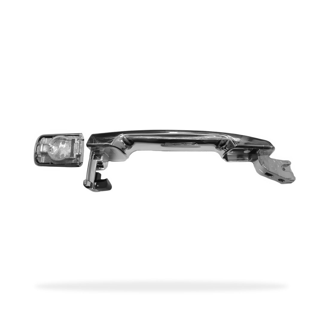 Nissan Pathfinder R51 Series 1 & 2 (2005 - 2012) All Chrome Outer Door Handles With Key Hole LH + RH