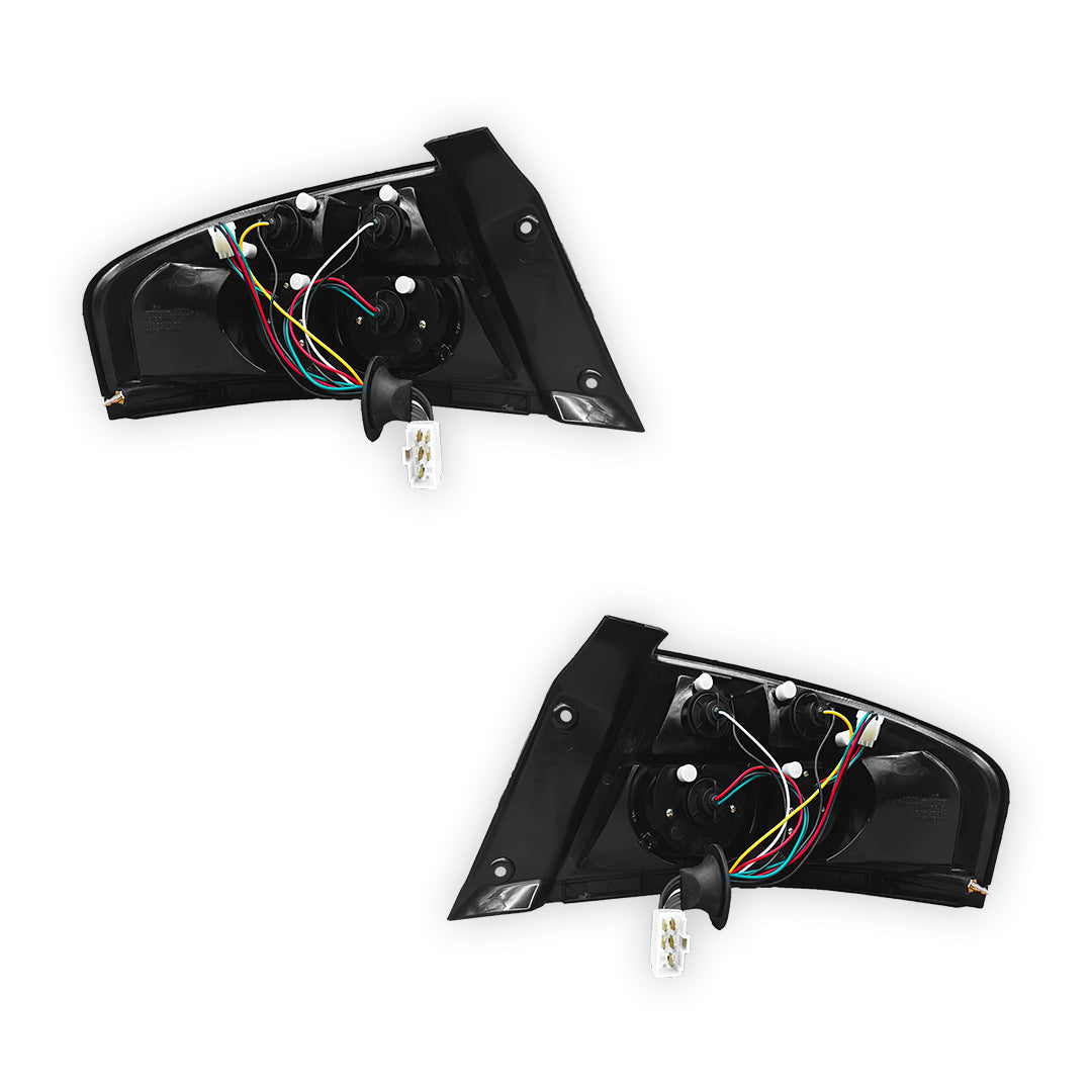 Ford Falcon BA / BF (2002 - 2011) Black Altezza Tail Lights LH + RH