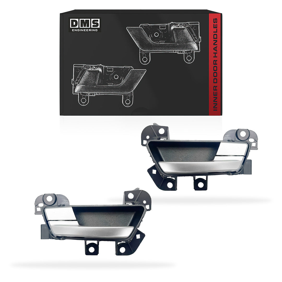 Ford Falcon FG (2008 - 2011) Front Silver / Black Inner Door Handles LH + RH