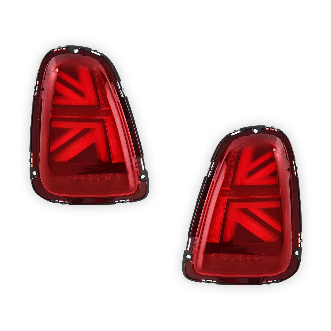 Mini Cooper R56 / R57 / R58 / R59 (2007 - 2015) Sequential Red LED Tail Lights LH + RH
