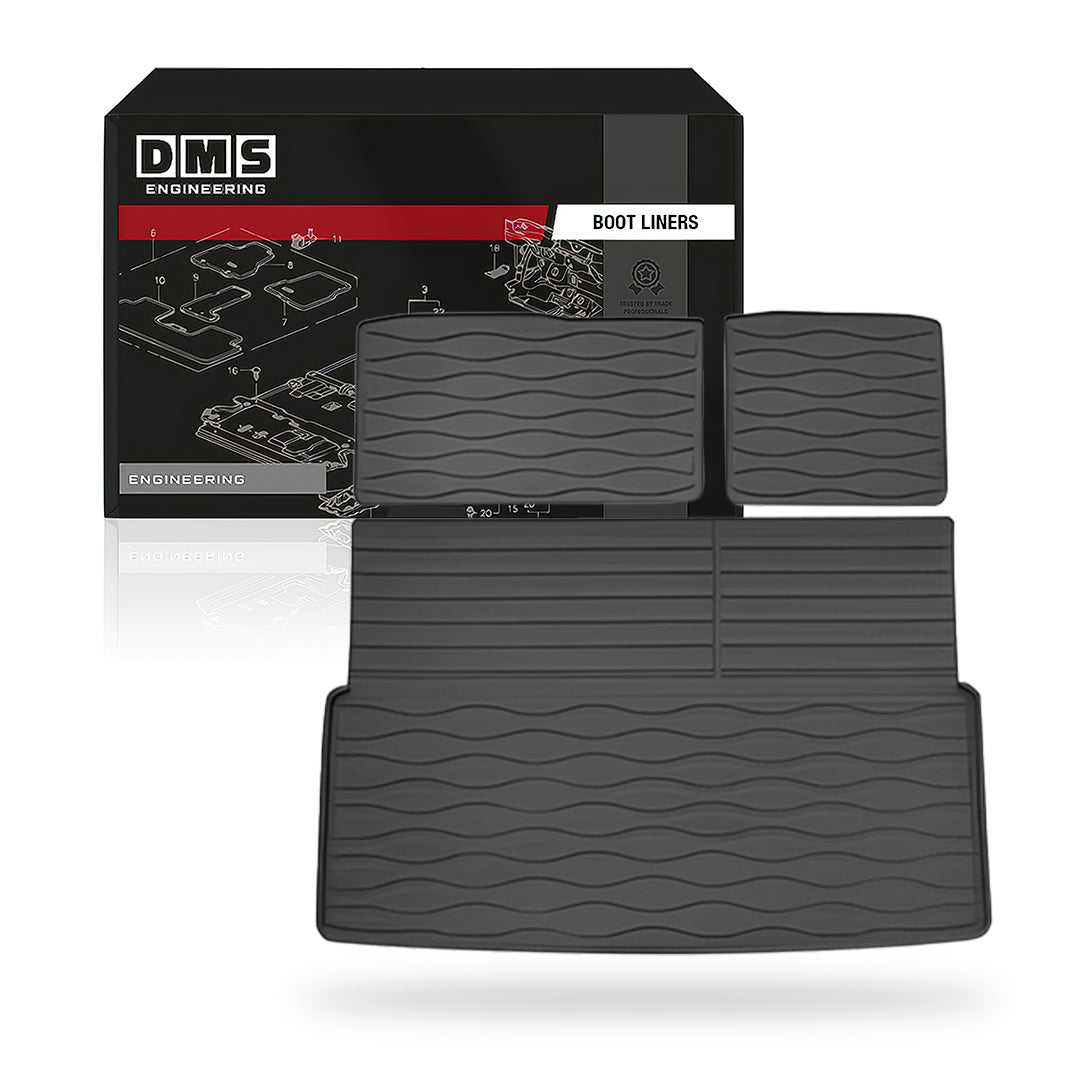 Nissan Patrol Y62 (2012 - 2024) 3 pcs. Boot Cargo Mat Liners