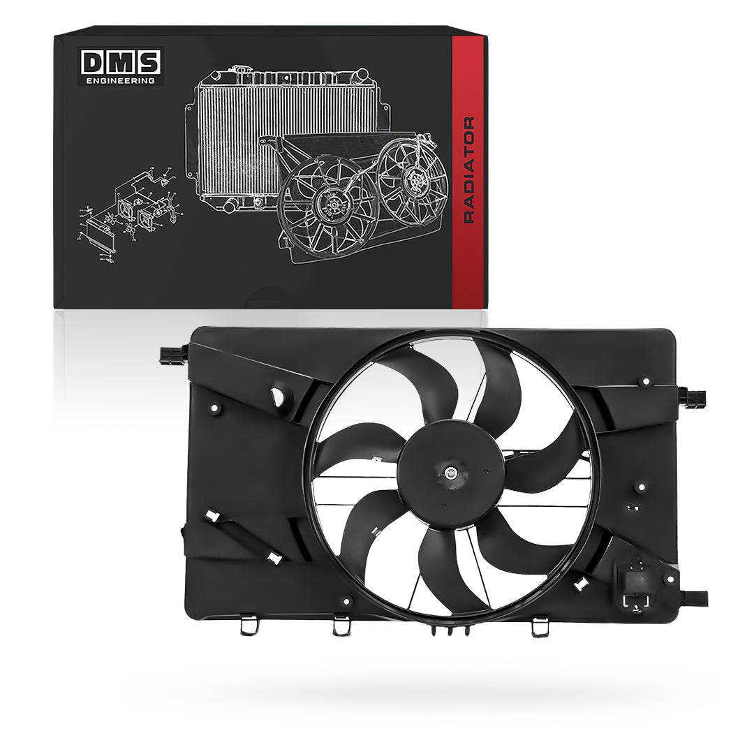 Opel Astra P10 (2012 - 2013) 1.4L / 1.6L / 2.0L Radiator Fan Assembly with Motor and Shroud