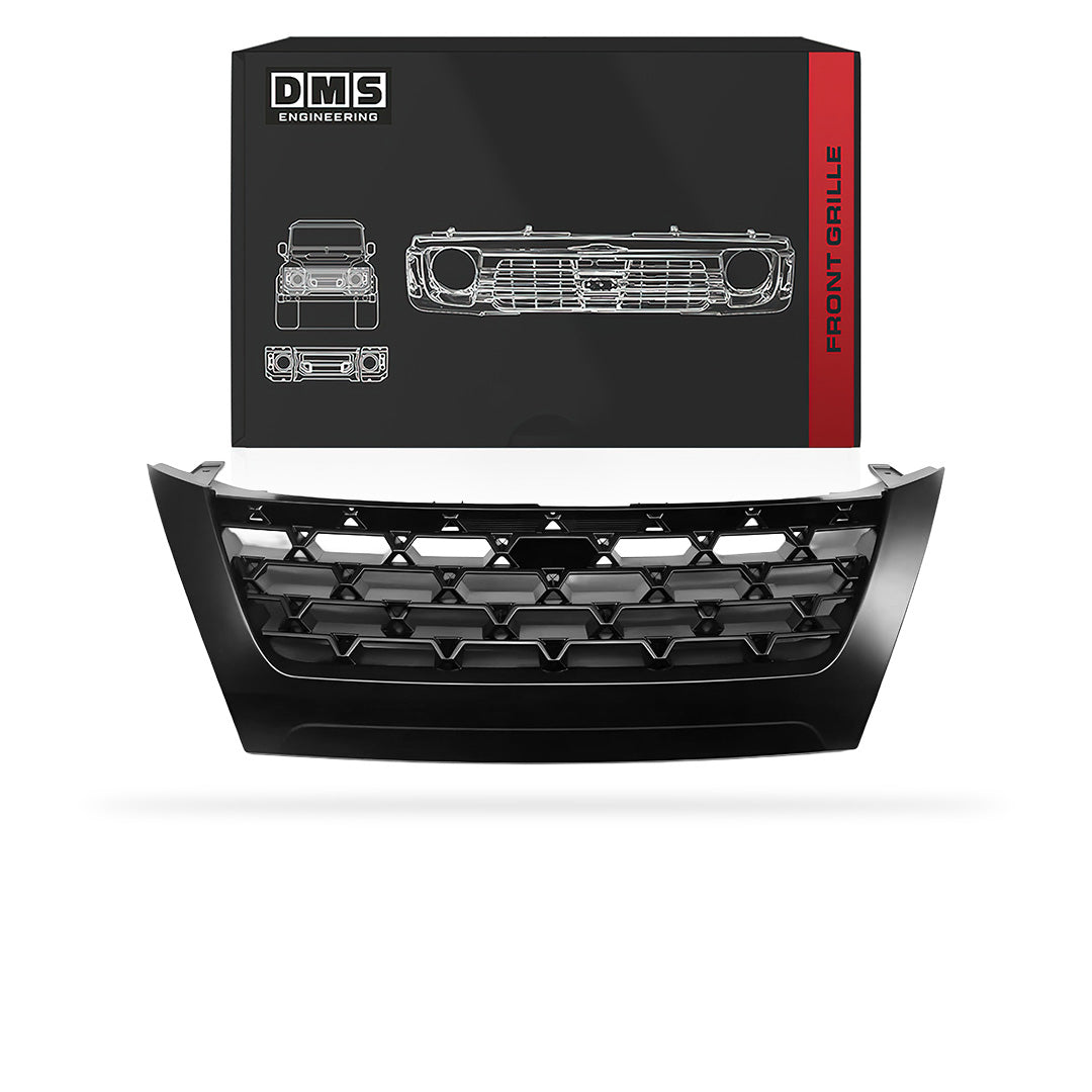 Toyota Fortuner GUN156 (2016 - 2019) Honeycomb Style Matte Black Front Upper Bumper Cover Grille