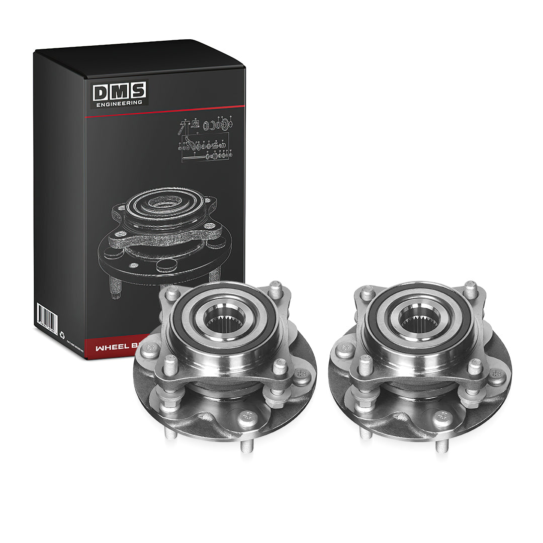 Toyota LandCruiser Prado 120 Series (2003 - 2009) Front Wheel Bearing Hubs LH + RH