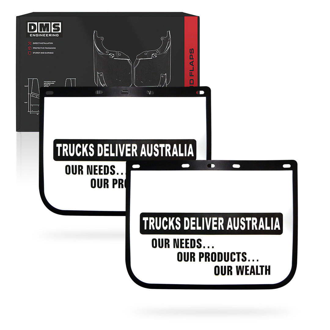 Universal 385mm x 610mm Truck Anti Spray Mud Flaps