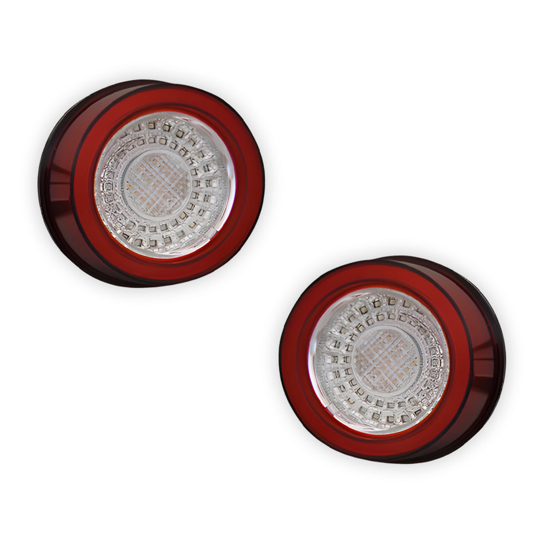 Ferrari 360 (1999 - 2005) Clear Red Full 3D LED Stripe Bar Tail Lights LH + RH