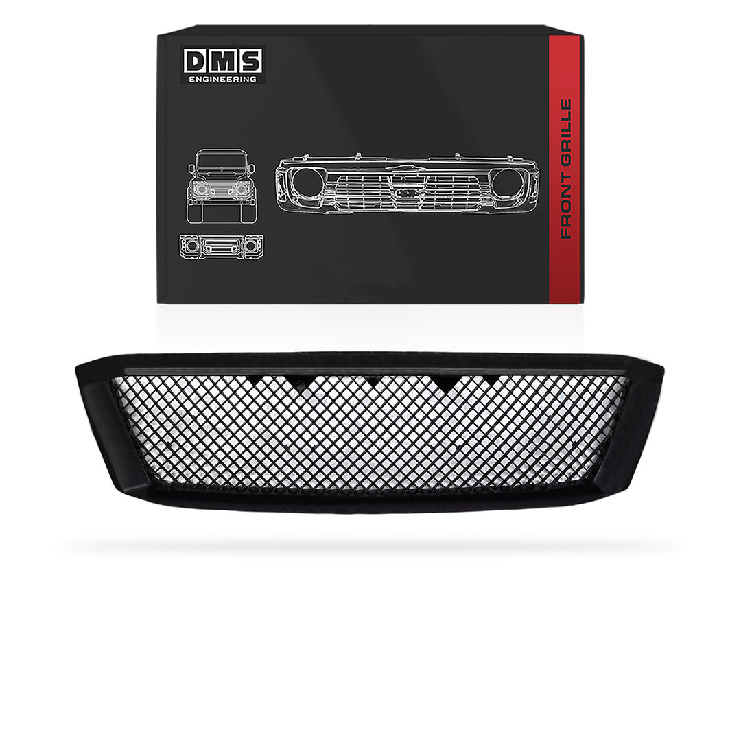 Toyota HiLux N70 (2005 - 2011) Matte Black Mesh Front Bumper Cover Grille