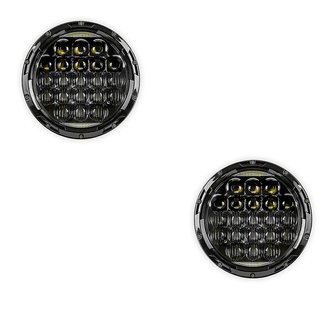 Jeep Wrangler TJ (1997 - 2006) 7" Round LED Headlights LH + RH