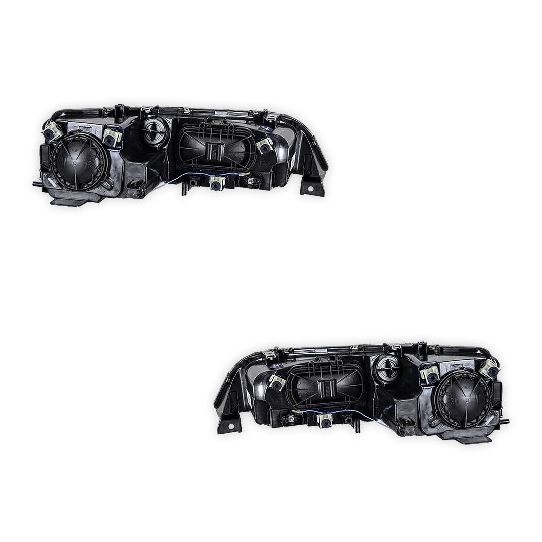 Mazda 6 GG GY Sedan / Hatch (2005 - 2008) Black OEM Style Headlights LH + RH