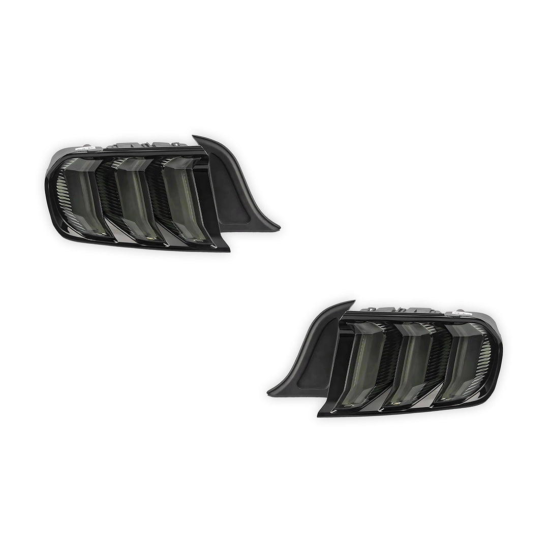 Ford Mustang FM / FN (2015 - 2021) Sequential Smoked Full LED Tail Lights LH + RH