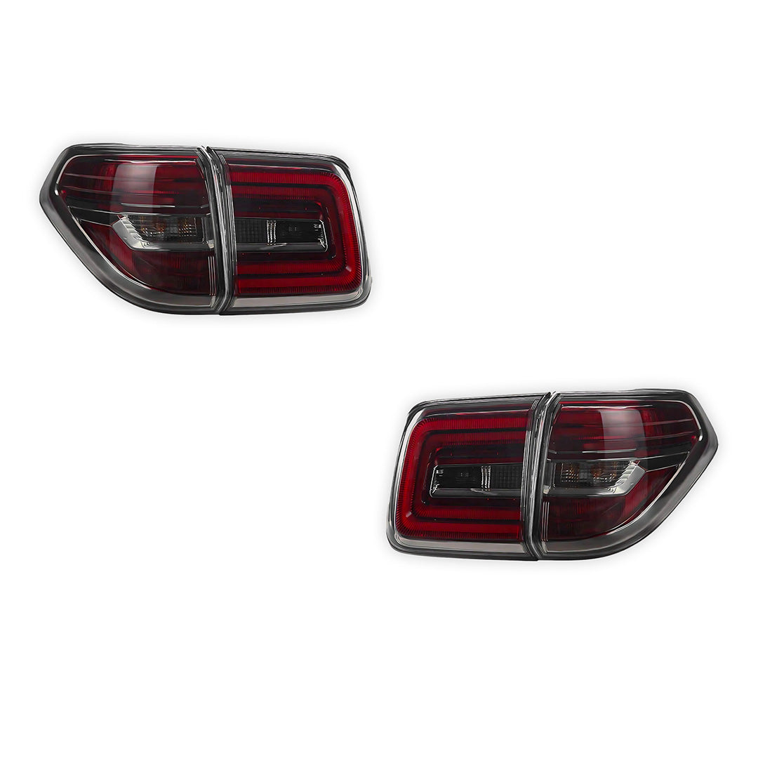 Nissan Patrol Y62 Wagon (2012 - 2022) Nismo Style Smoked Tail Lights LH + RH