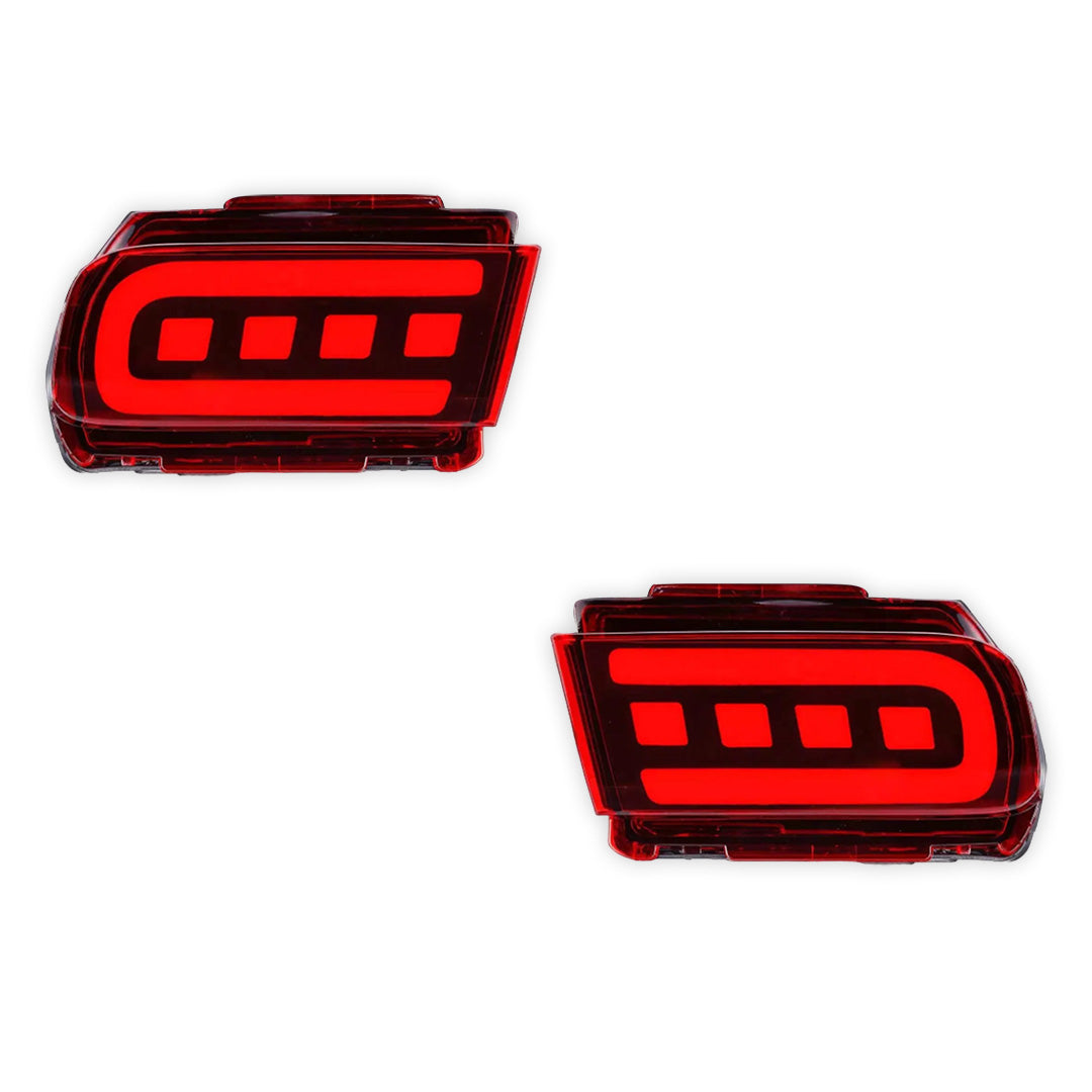 Toyota Prado 150 Series All Models (2010 - 2022) Sequential LED Brake Signal Rear Bumper Lights LH + RH