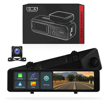 Universal 11.26" Rearview Mirror Dashboard Camera