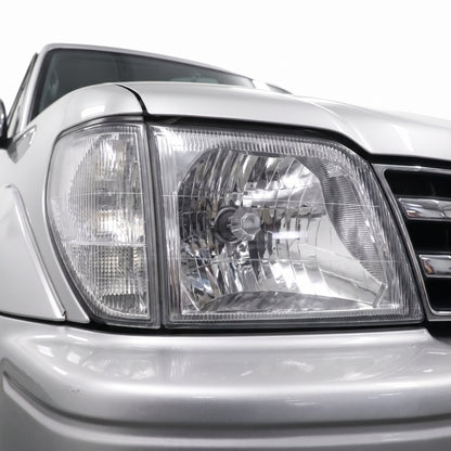 Toyota LandCruiser Prado 90 / 95 Series (1996 - 1999) Chrome OEM Style Headlights LH + RH