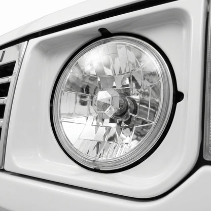 Mitsubishi Pajero NA / NB / NC / ND / NE / NF / NG (1982 - 1990) 7" Round Headlights LH + RH