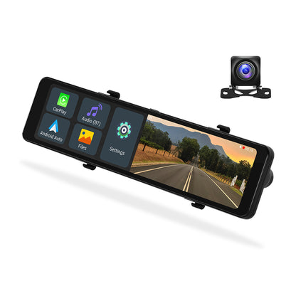 Universal 11.26" Rearview Mirror Dashboard Camera