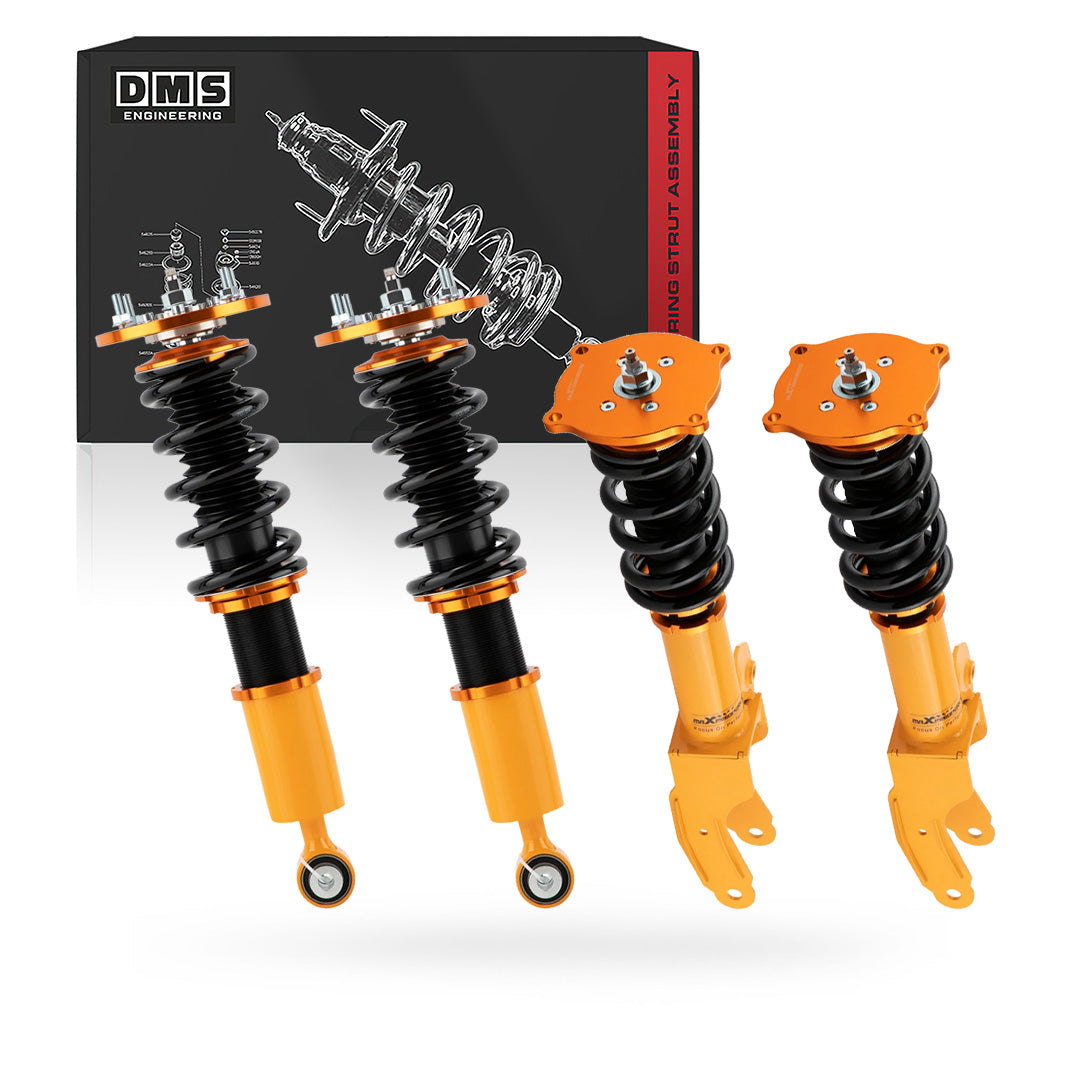 Porsche Cayenne 9PA / 92A (2002 - 2010) Front and Rear Coilovers Spring & Shock Lowering Kit