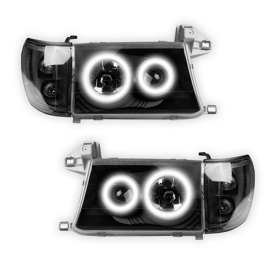 Toyota Hilux Surf / 4 Runner N180 (1995 - 2002) Angel Eyes Headlights LH + RH