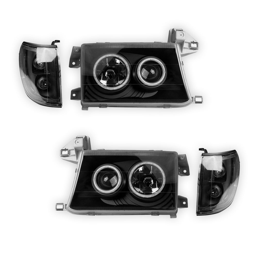 Toyota Hilux Surf / 4 Runner N180 (1995 - 2002) Angel Eyes Headlights LH + RH