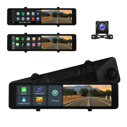 Universal 11.26" Rearview Mirror Dashboard Camera