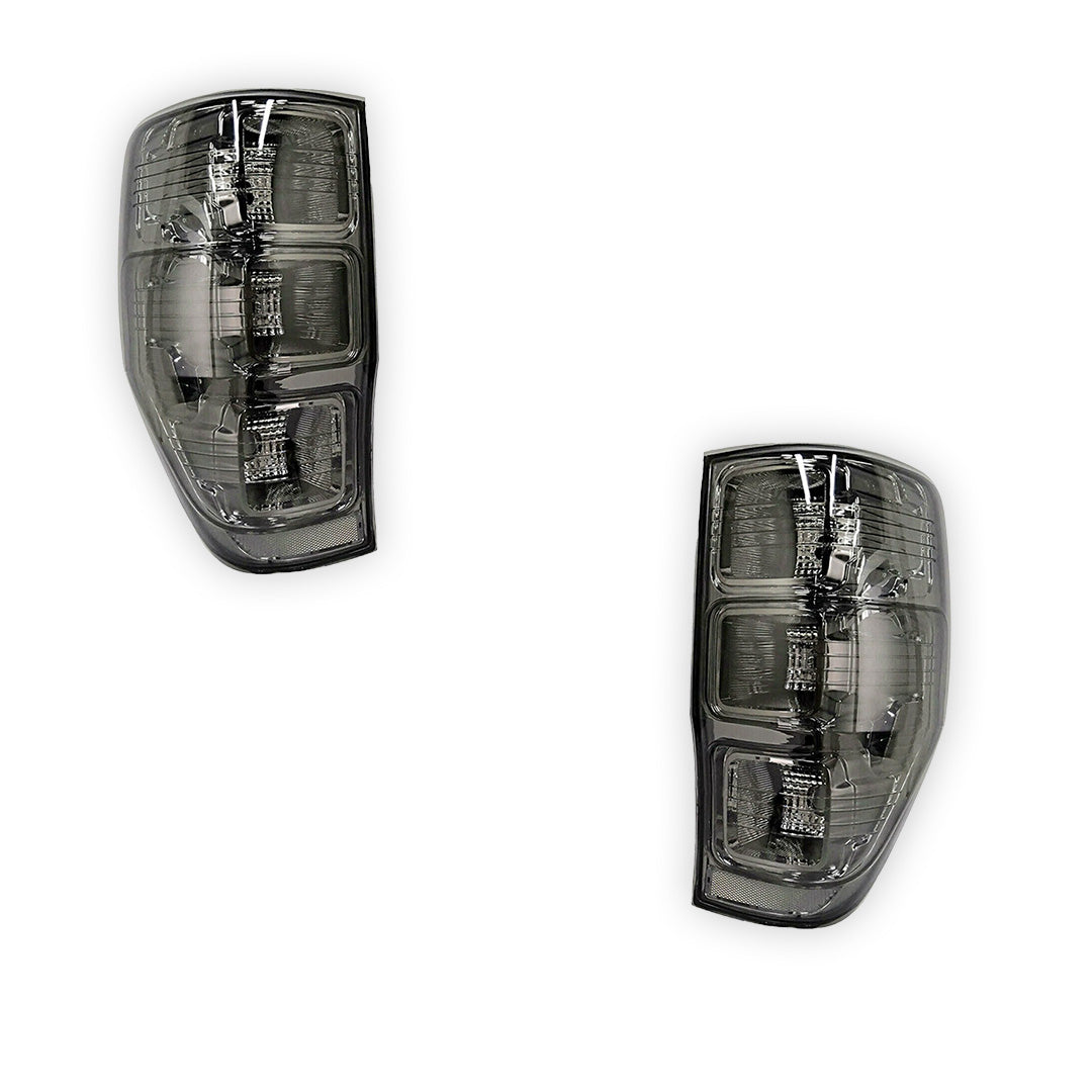 Ford Ranger PX MK1 / MK2 (2011 - 2018) Smoked Black Tail Lights LH + RH
