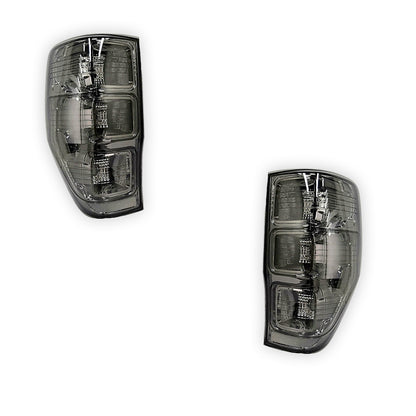Ford Ranger PX MK1 / MK2 (2011 - 2018) Smoked Black Tail Lights LH + RH