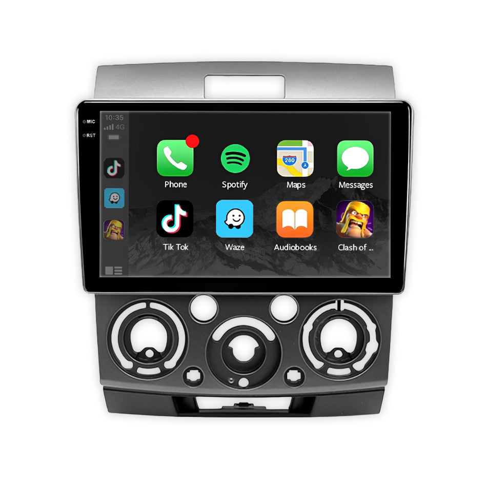 Mazda BT-50 UN (2006 - 2011) 9" 13.3" Wireless Android 15 Head Unit for Apple CarPlay / Android Auto
