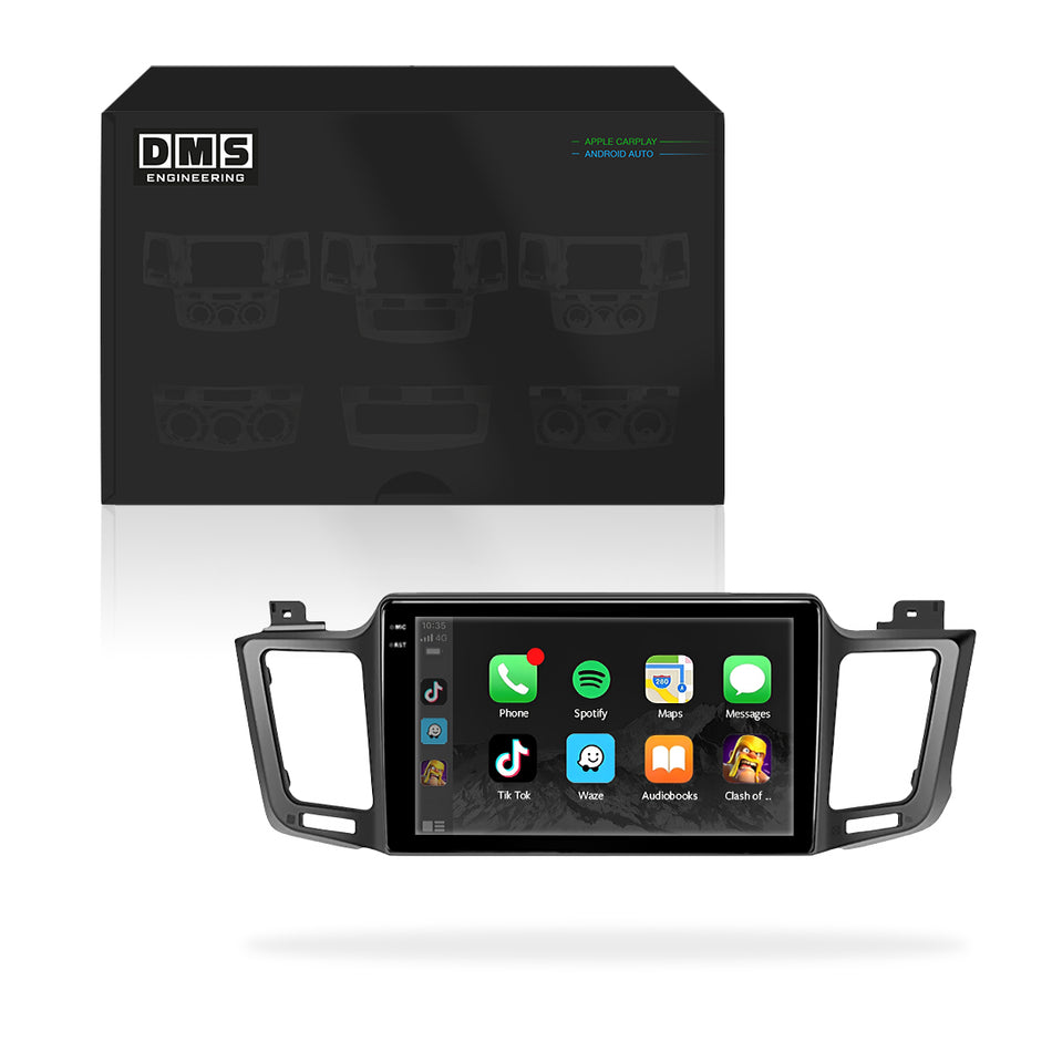 Toyota RAV4 XA40 / XA50 LHD (2013 - 2019) 10.1" 13.3" Wireless Android 15 Head Unit for Apple CarPlay / Android Auto