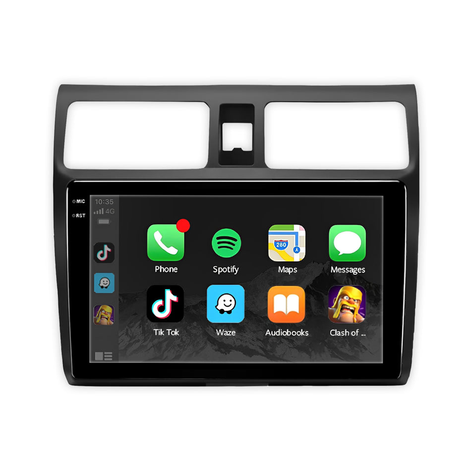 Suzuki Swift EZ (2003 - 2010) 10" 13.3" Wireless Android 15 Head Unit for Apple CarPlay / Android Auto