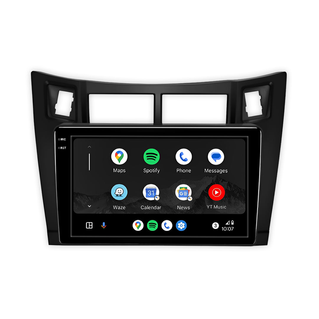 Toyota Yaris XP90 (2005 - 2012) 9" 13.3" Wireless Android 16 Head Unit for Apple CarPlay / Android Auto