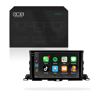 Toyota Kluger XU50 (2014 - 2019) 10.1" 13.3" Wireless Android 16 Head Unit for Apple CarPlay / Android Auto