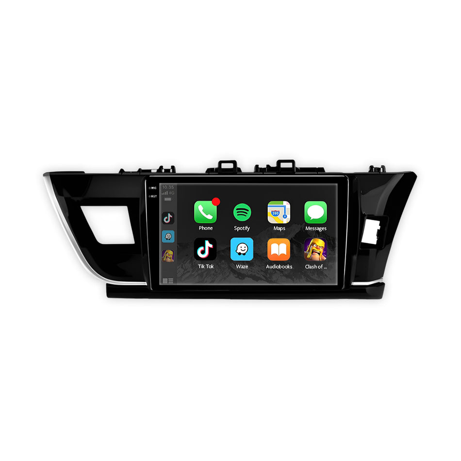 Toyota Corolla E170 Sedan (2013 - 2016) 10.1" 13.3" Wireless Android 15 Head Unit for Apple CarPlay / Android Auto