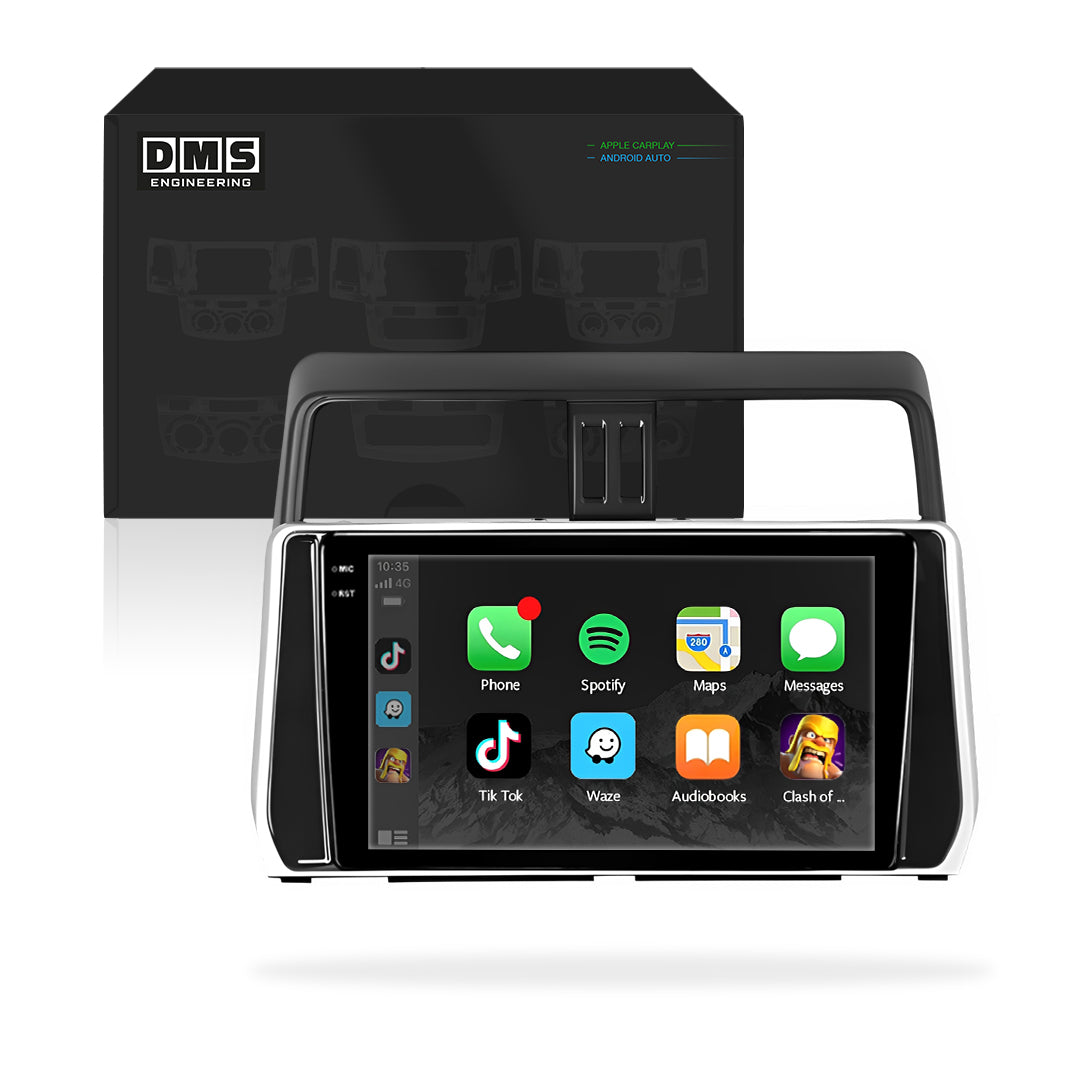 Toyota LandCruiser Prado 150 Series (2017 - 2022) 10" 13.3" Wireless Android 16 Head Unit for Apple CarPlay / Android Auto