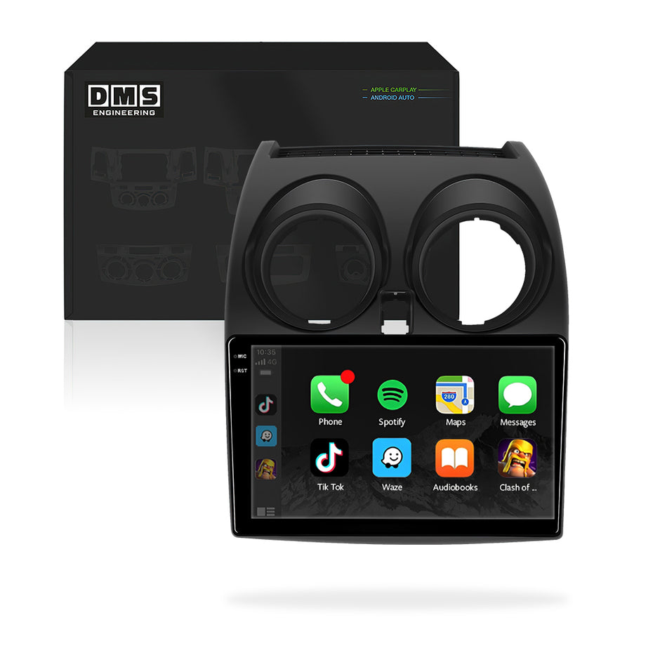 Nissan Dualis J10 (2006 - 2013) 9" 13.3" Wireless Android 15 Head Unit for Apple CarPlay / Android Auto