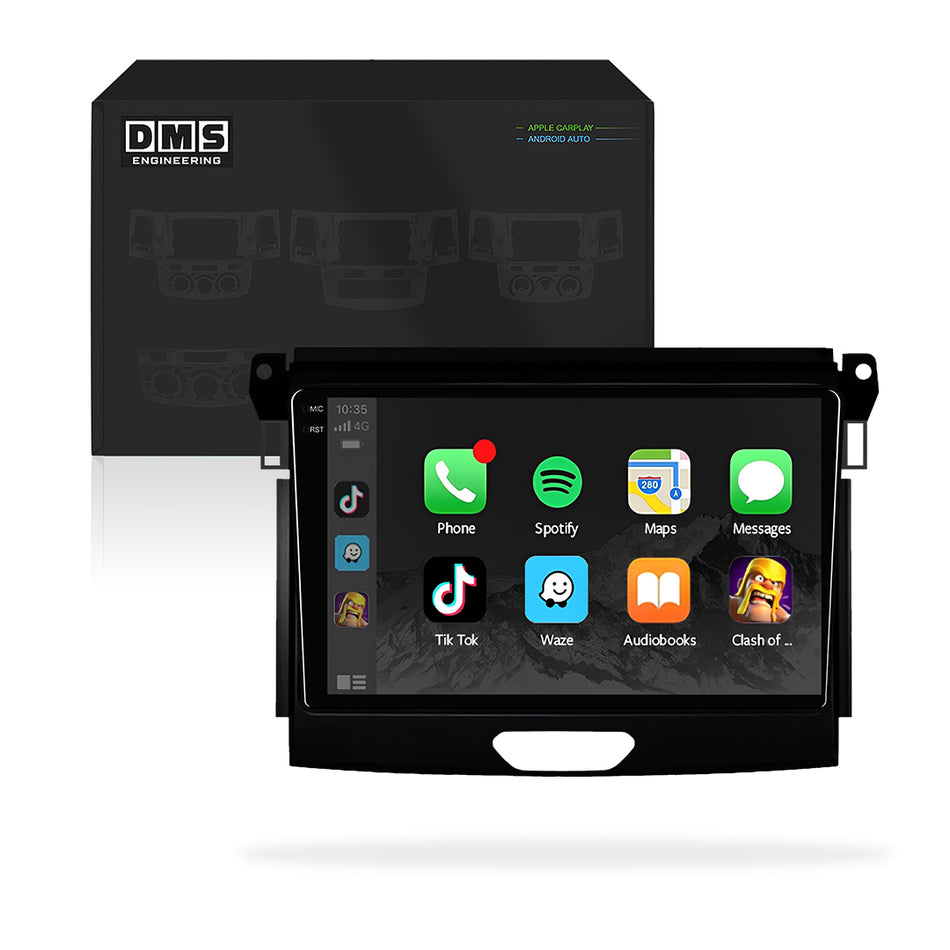Ford Ranger PX MK2 / MK3 (2016 - 2022) 9" 13.3" Wireless Android 15 Head Unit for Apple CarPlay / Android Auto for Factory Touchscreen