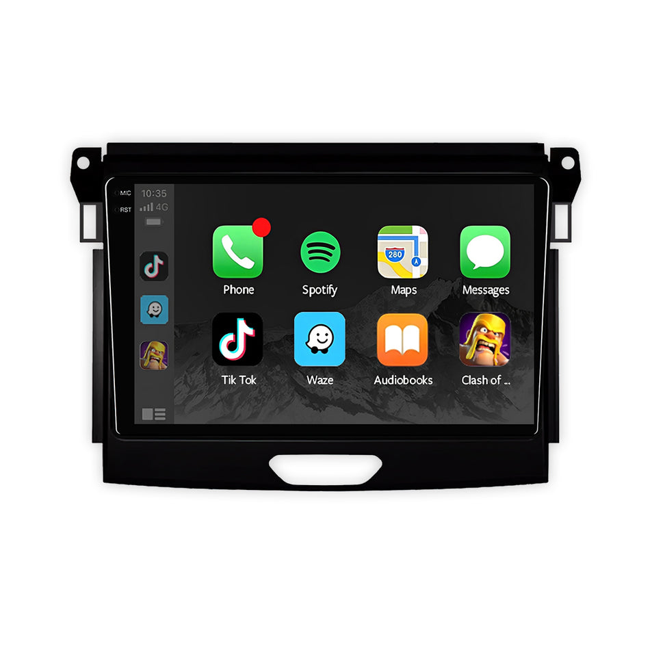 Ford Ranger PX MK2 / MK3 (2016 - 2022) 9" 13.3" Wireless Android 15 Head Unit for Apple CarPlay / Android Auto for Factory Touchscreen