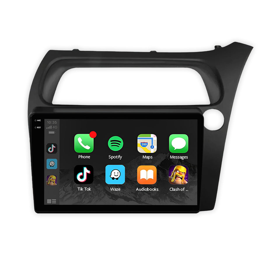 Honda Civic FK / FN Hatch (2006 - 2011) 9" 13.3" Wireless Android 15 Head Unit for Apple CarPlay / Android Auto