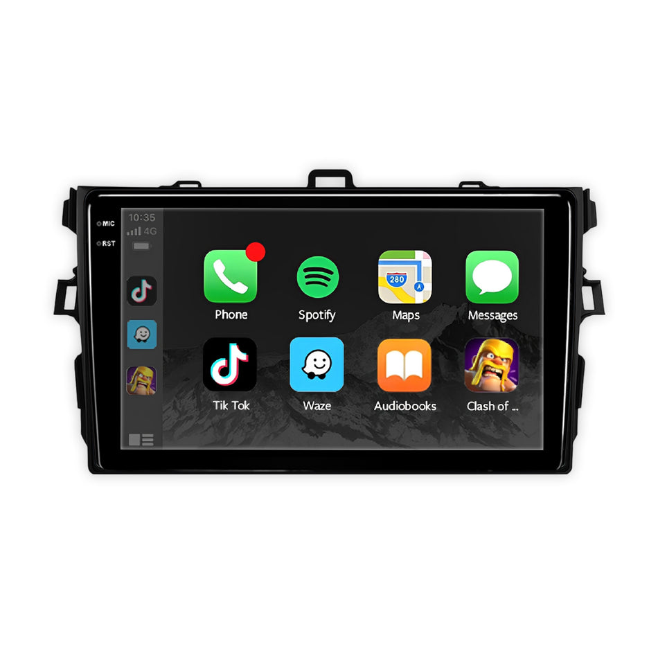 Toyota Corolla E140 / E150 (2006 - 2013) 7" 9" 13.3" Wireless Android 15 Head Unit for Apple CarPlay / Android Auto
