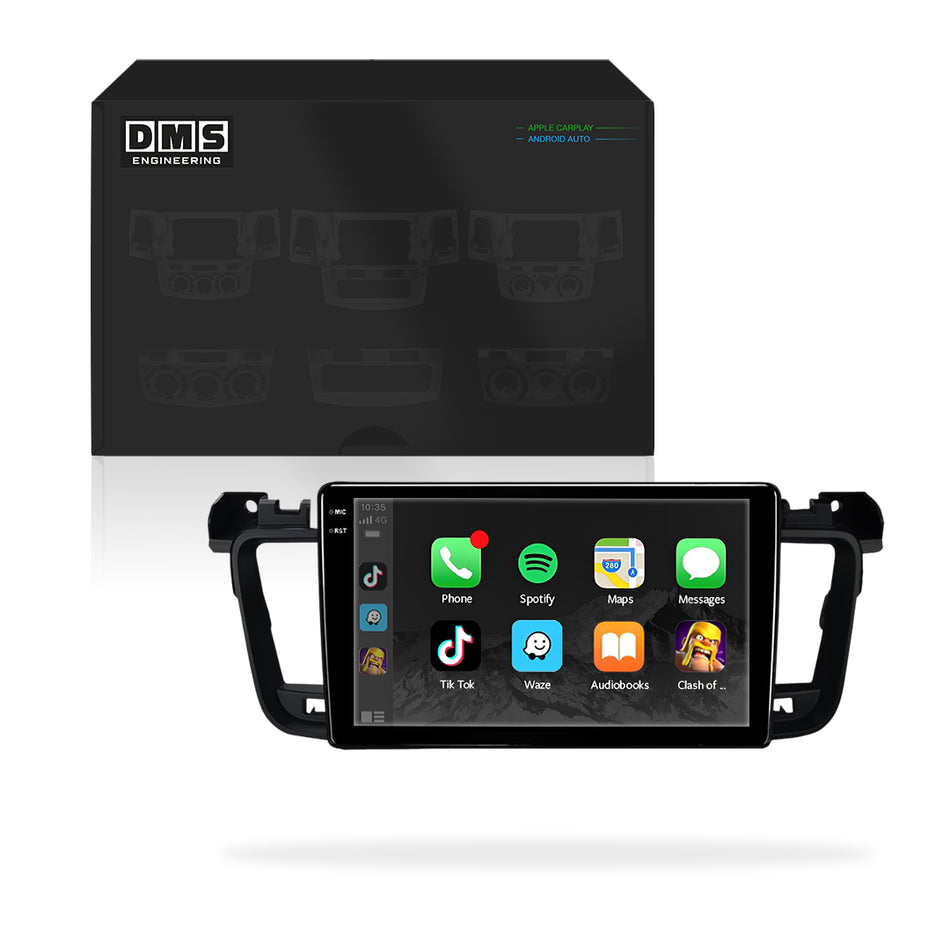 Peugeot 508 (2011 - 2018) 9" 13.3" Wireless Android 15 Head Unit for Apple CarPlay / Android Auto