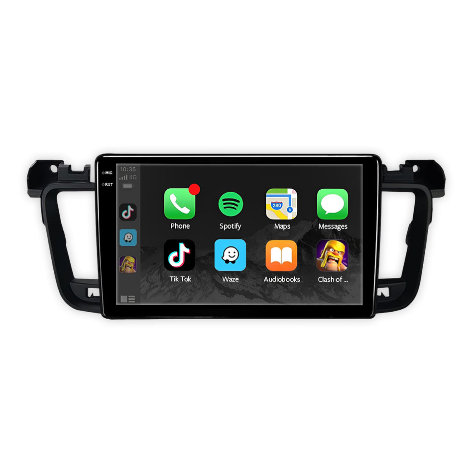 Peugeot 508 (2011 - 2018) 9" 13.3" Wireless Android 15 Head Unit for Apple CarPlay / Android Auto