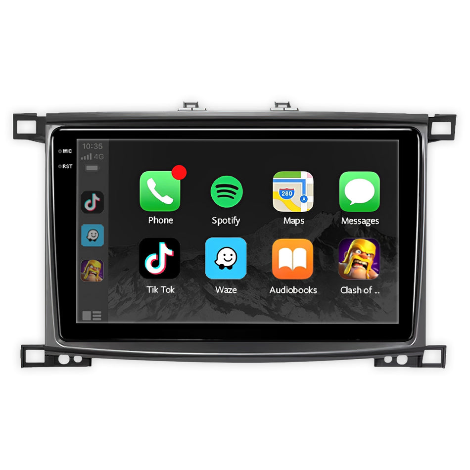 Toyota LandCruiser 100 Series (1999 - 2007) 10" 13.3" Wireless Android 15 Head Unit for Apple CarPlay / Android Auto