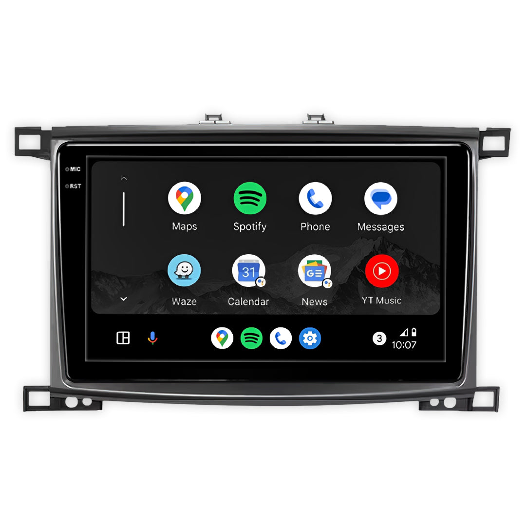 Toyota LandCruiser 100 Series (1999 - 2007) 9" 10" Wireless Android 16 Head Unit for Apple CarPlay / Android Auto