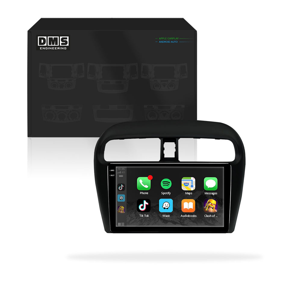 Mitsubishi Mirage LA (2012 - 2019) 9" 13.3" Wireless Android 15 Head Unit for Apple CarPlay / Android Auto