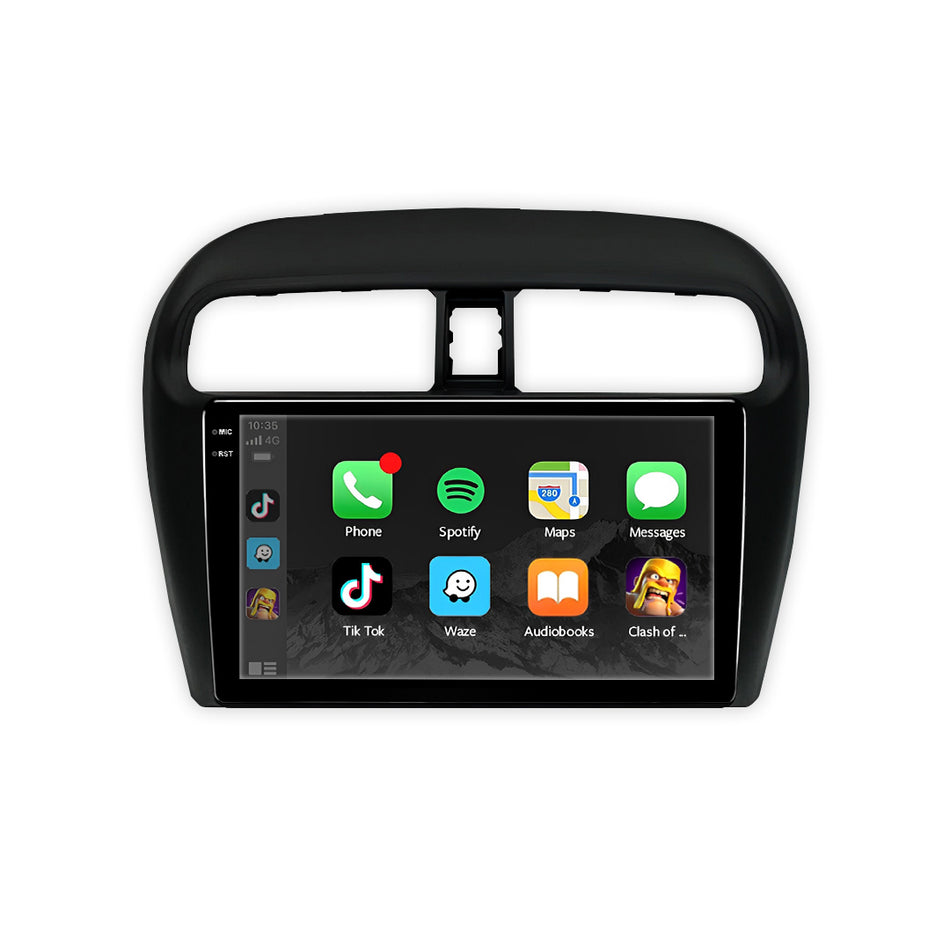 Mitsubishi Mirage LA (2012 - 2019) 9" 13.3" Wireless Android 15 Head Unit for Apple CarPlay / Android Auto