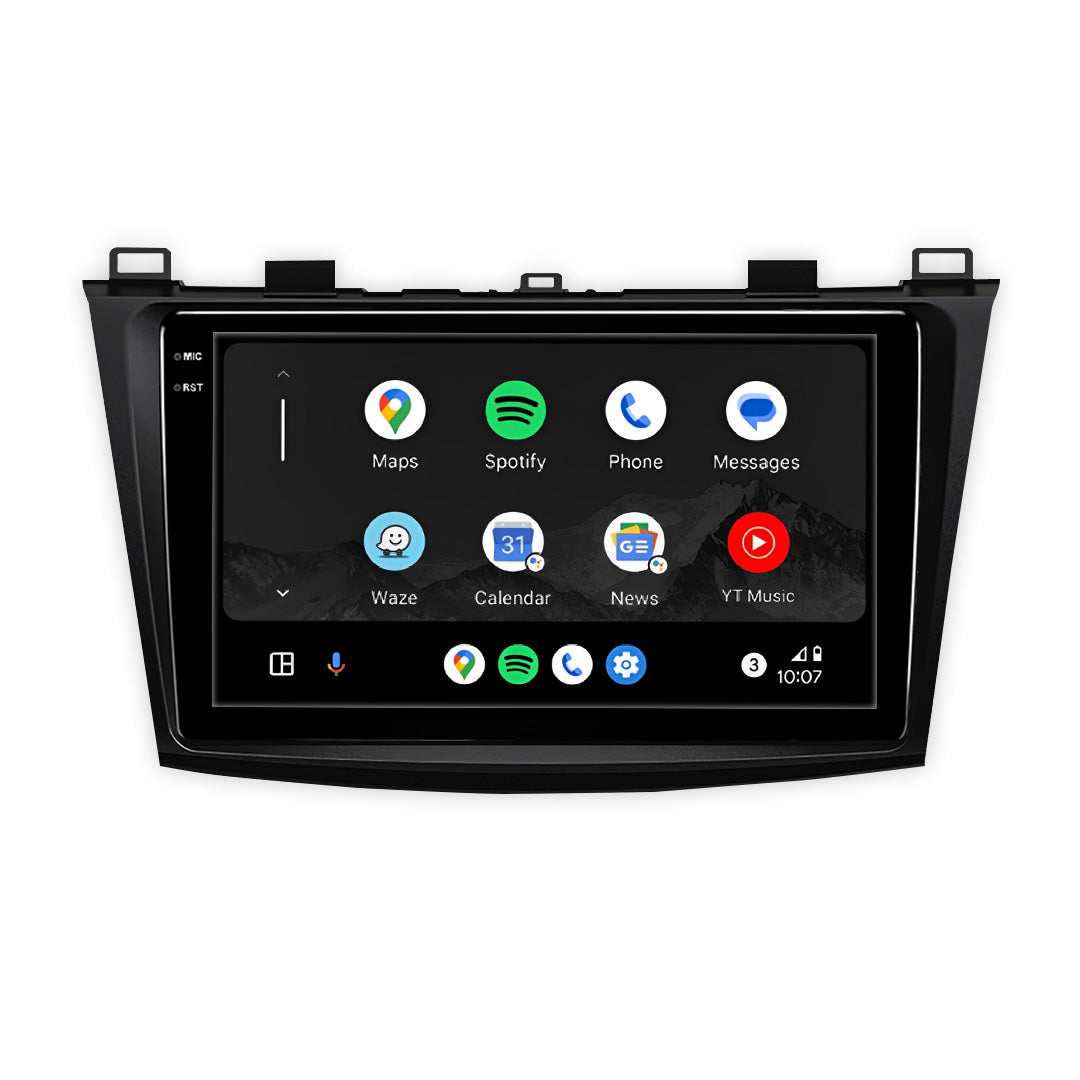 Mazda 3 BL (2010 - 2013) 9" 13.3" Wireless Android 16 Head Unit for Apple CarPlay / Android Auto