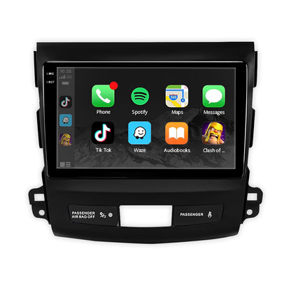 Mitsubishi Outlander ZG / ZH (2006 - 2012) 9" 13.3" Wireless Android 16 Head Unit for Apple CarPlay / Android Auto