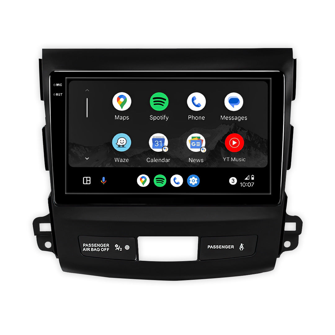 Mitsubishi Outlander ZG / ZH (2006 - 2012) 9" 13.3" Wireless Android 16 Head Unit for Apple CarPlay / Android Auto